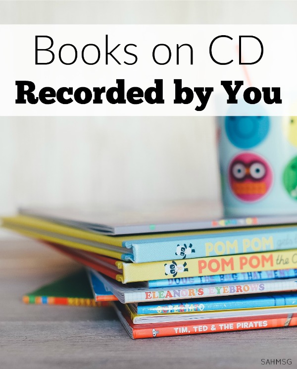 Record books on CD for your child with free download audio software,. Great for kids whose parents travel or as a family involvement activity in preschool.