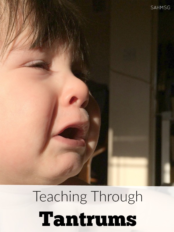 Tantrums are a part of childhood. They can relate to a child's developmental stage and their age. Teaching through tantrums take a few lessons that teach your child how to manage their emotions as they grow.