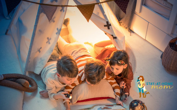 Camp-In Indoor Camping Activity for Kids