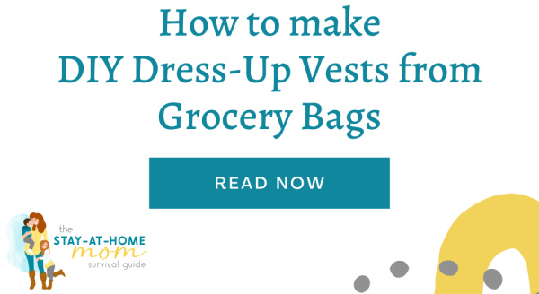 DIY Dress-Up Vests from Grocery Bags