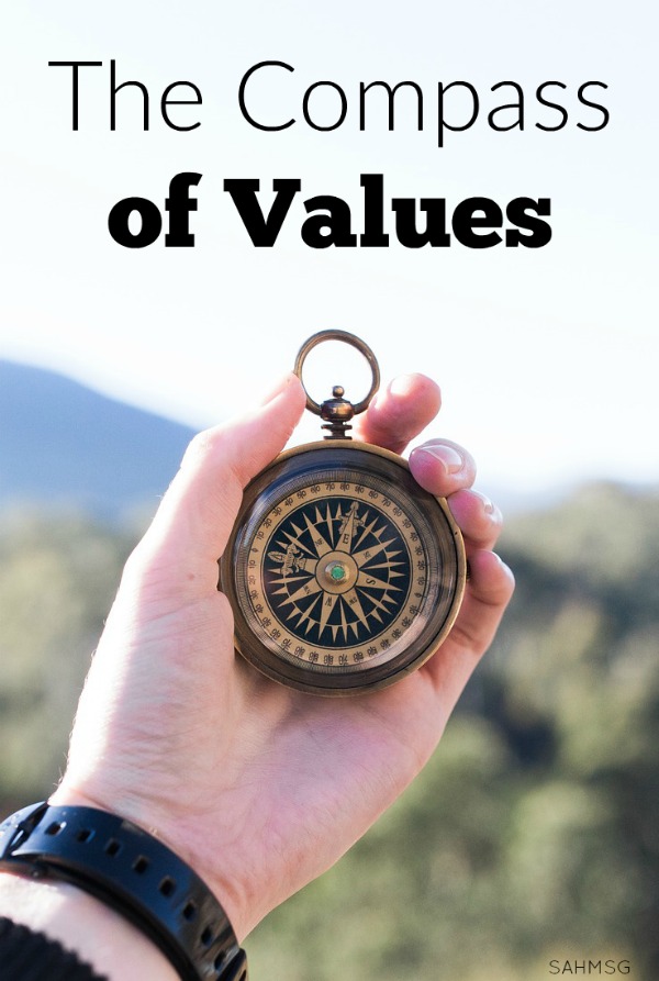 A child's compass of values are his or her parents. Are we leading our children on the right path?