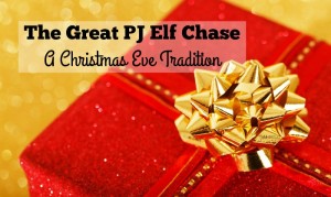A fun Christmas Eve tradition for older kids-The Great PJ Elf Chase will appeal especially to curious boys who love scavenger hunts! This book and gift idea is a fun Christmas family tradition.