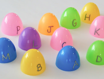 Easter Egg Alphabet Order Game for Preschool