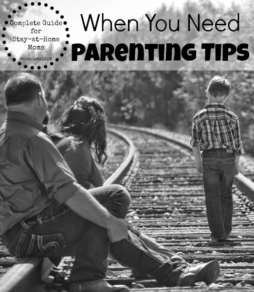 A Complete Guide for Stay-at-Home Moms with over 60 parenting tips and resources.
