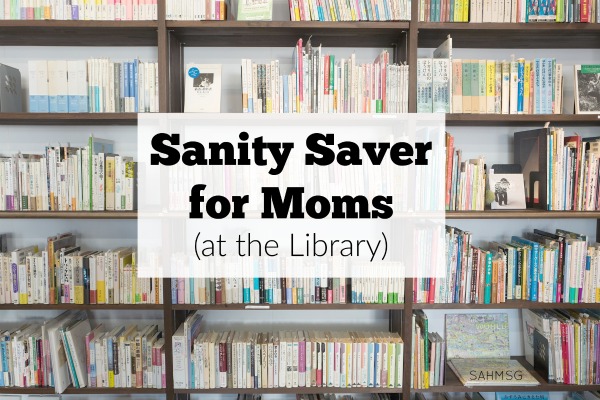 Sanity Saver for moms! Find it at the library of all places. #sponsored