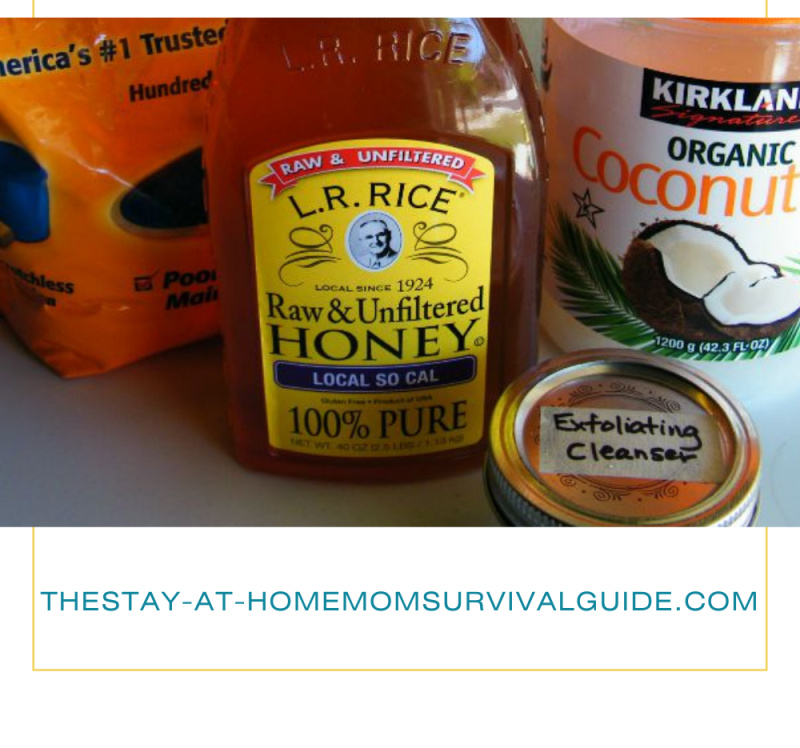 Homemade Natural Honey Facial Cleanser