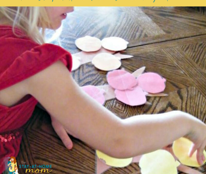 Activity for Toddlers: Apple Color Sorting
