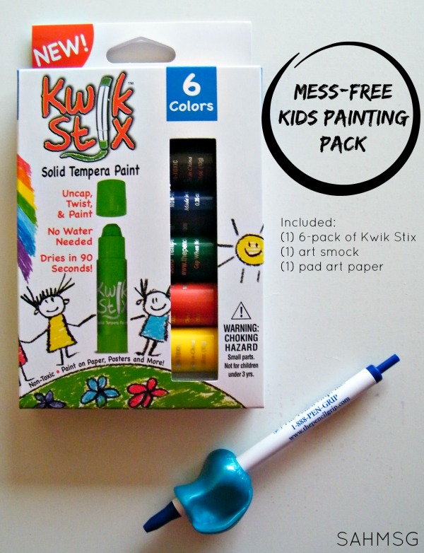 Enter to win a kids art pack featuring the no-mess painting solution for kids: Kwik Stix!