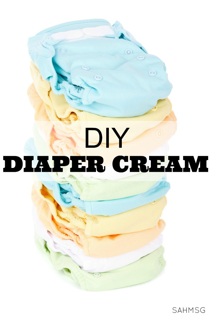 DIY Diaper Cream recipe to make a large batch or small portion of all-natural homemade diaper cream.