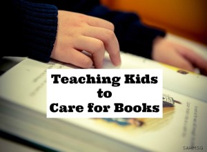 Children can be hard on books. Teaching children to care for books is important because part of good reading habits is teaching how to handle and treat books. This idea helps children learn that books can be repaired when they are damaged. It's a great Spring Cleaning task for kids to do too!