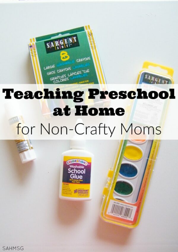 Teaching Preschool at Home for Non-Crafty Moms » The Stay-at-Home-Mom ...