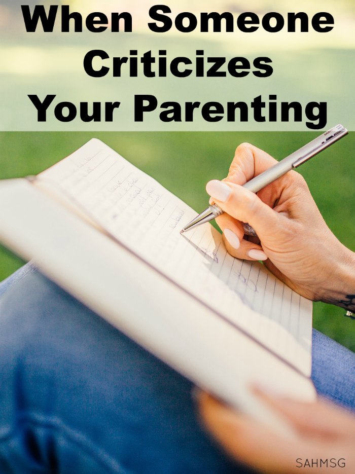 When someone criticizes your parenting, it can tear your confidence down as a mom. No mom guilt is needed and you don't need to take offense. These tips will help you deal with someone who criticizes your parenting without confrontation.