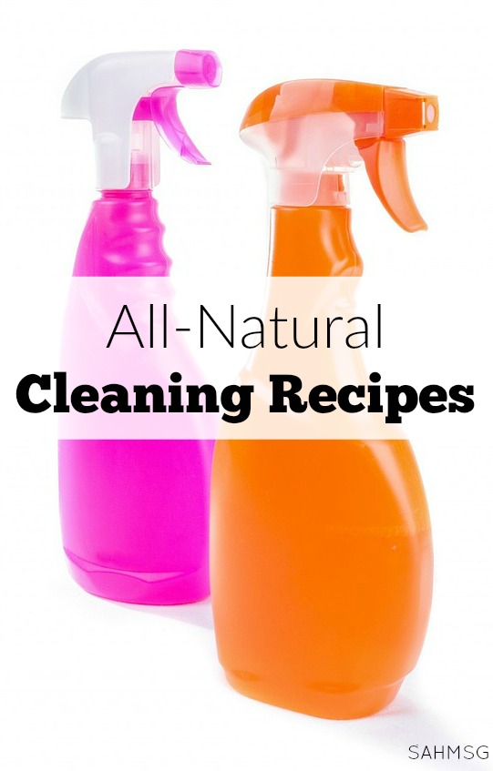 4 all-natural cleaning recipes to clean your home and save you money while supporting the health of you and your family.