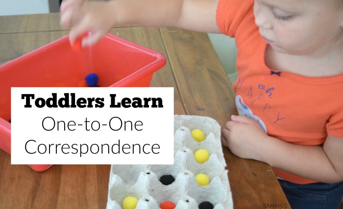 Toddlers Learn One-to-One Correspondence