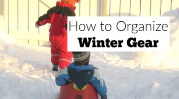 Before winter begins grab these tips to organize winter gear.