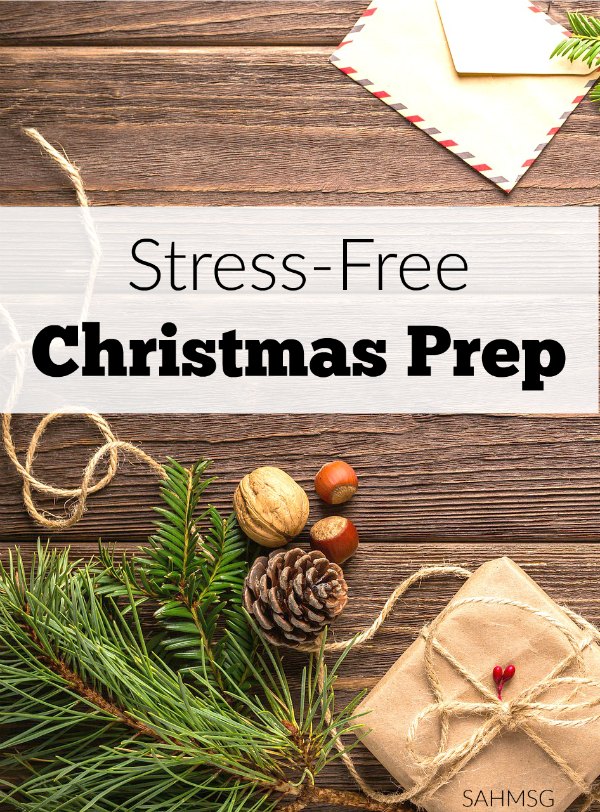 Ditch the stress this Christmas. This plan will help you keep stress-free Christmas prep on the list and all the rest of the stuff off!