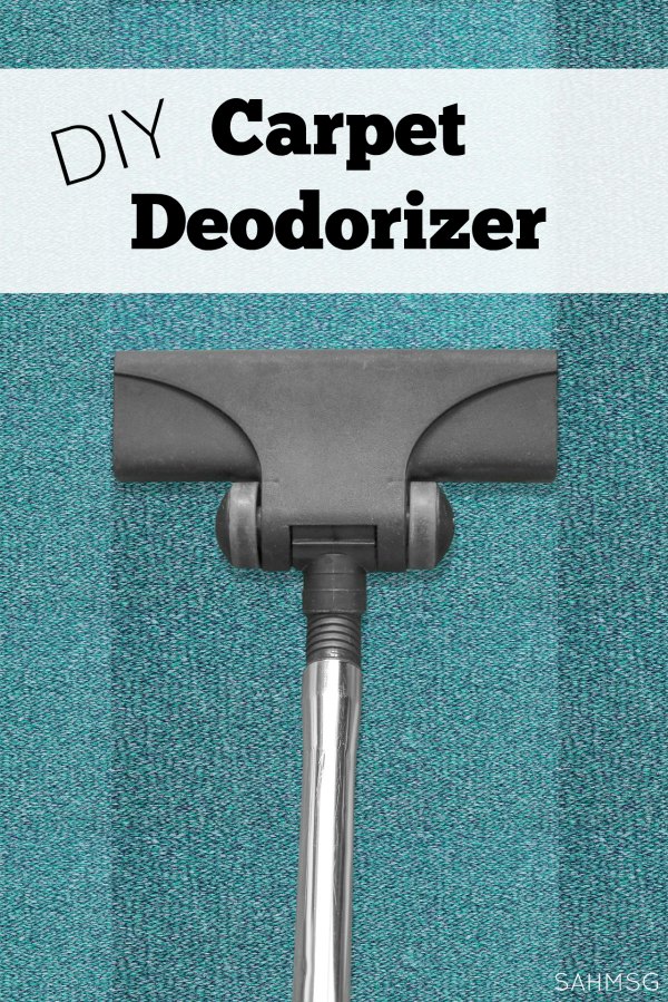 DIY carpet deodorizer will get the musty, dirty smell out of any rug. Great around pets and children too for toxin-free cleaning.