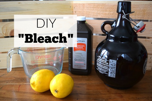 This DIY bleach recipe was great at whitening our white load . Using simple ingredients this DIY bleach uses the power of lemon to brighten clothes naturally.