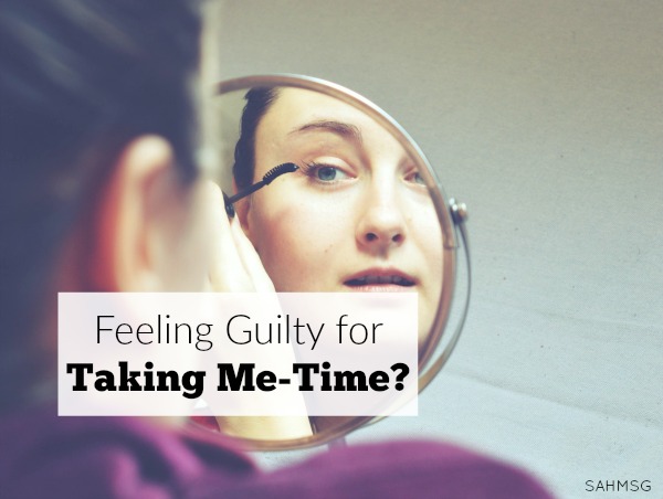 Do you feel guilty when you take some me-time in the midst of motherhood? Stop feeling guilty for taking me-time.