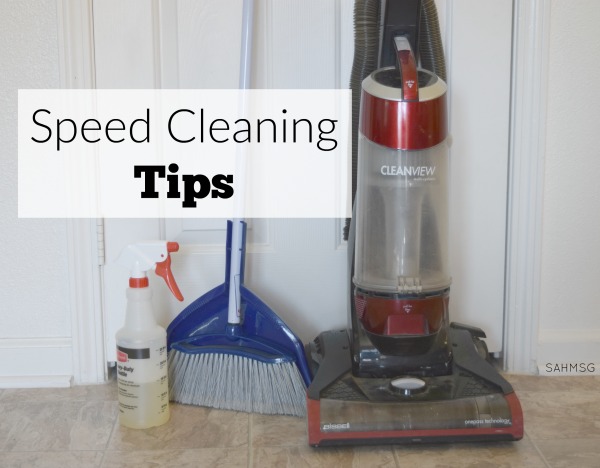 Speed Cleaning Tips to Keep a Clean House