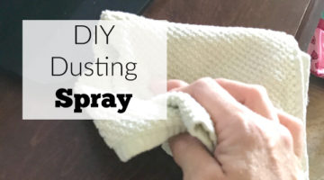 DIY dusting spray. Natural is cheaper and better for you.