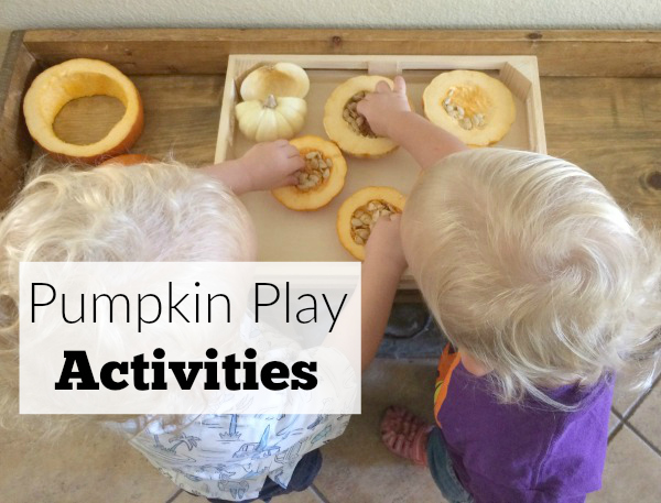 Toddler Pumpkin Activities