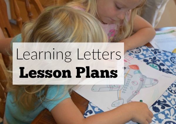 Teaching Letters Lesson Plans