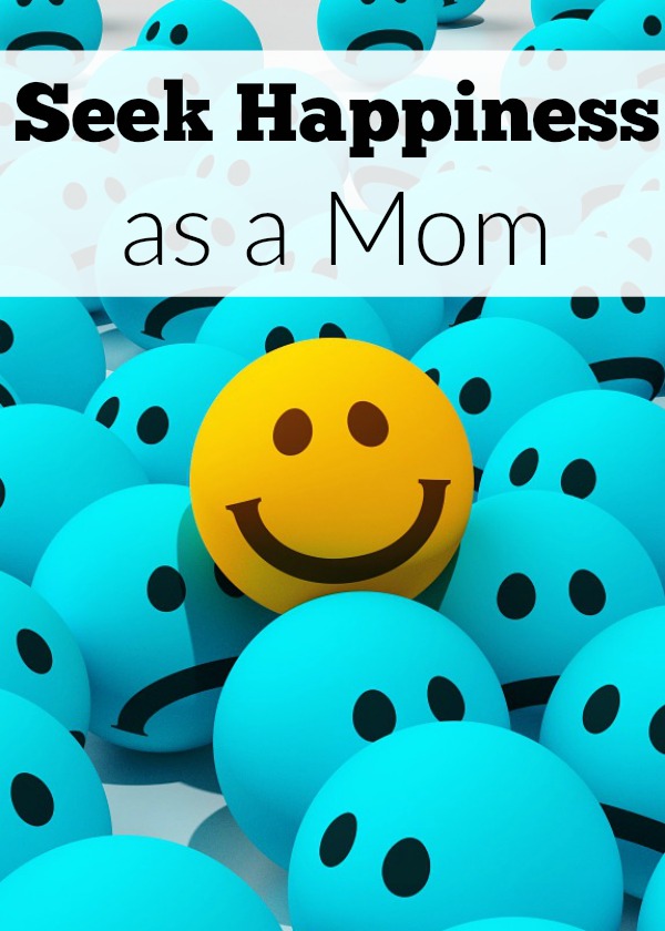 Does your ability to seek happiness as a mom depend on your cjoies