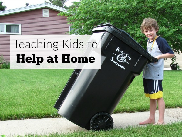 Teaching Kids to Help at Home