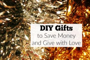DIY Gifts to save money and give with love. These 10 DIY ideas for Christmas gifts or hostess gifts over the holidays are so easy, and budget-friendly. Great gifts for teachers, mail carriers, and stocking stuffers.