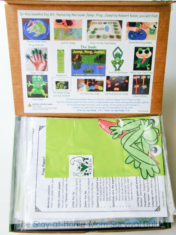 Ivy Kids activity kits for kids.