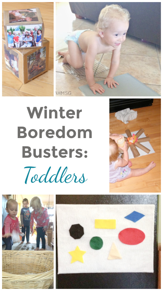 Toddlers activities for winter days. 