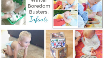 Winter activities for babies to keep the boredom away.