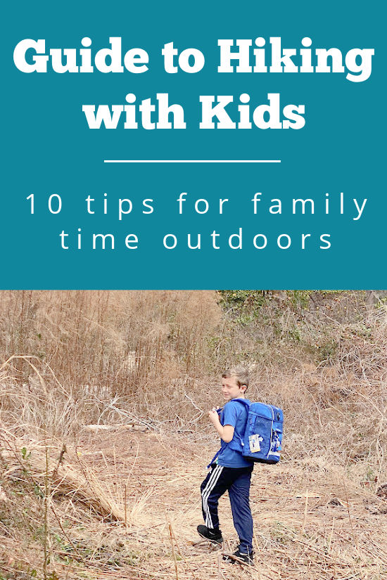 10 tips for hiking with kids so you can enjoy your family time outdoors.