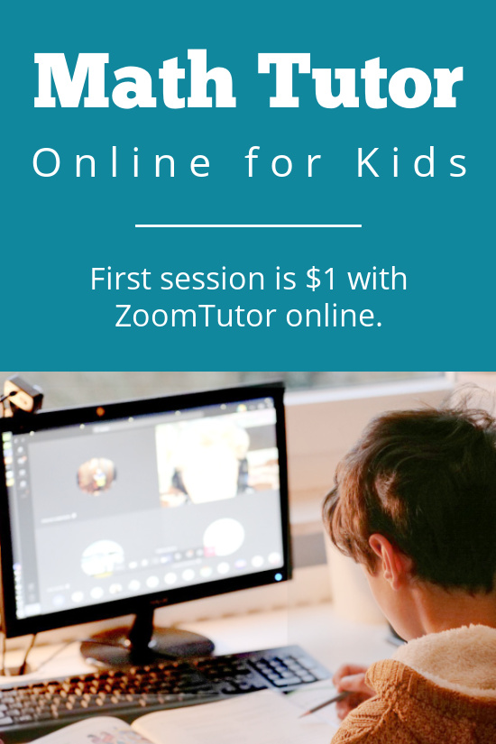Online math tutor for kids with ZoomTutor customizes the math tutor experience to focus on your child's needs.