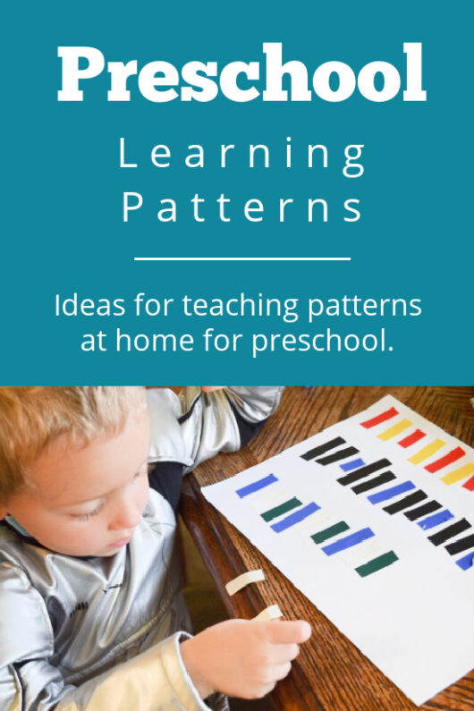 Teaching Patterns at Home for Preschool » The Stay-at-Home-Mom Survival ...