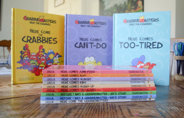 Crabbie Masters books series to teach preschoolers self discipline and emotional control.