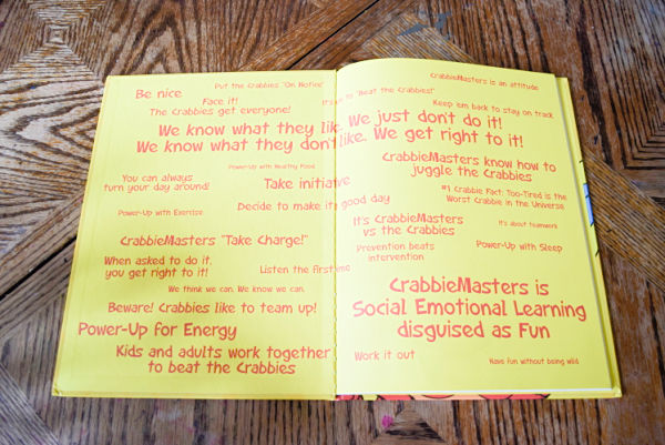 Crabbie Masters books teach children positive proactive life skills.