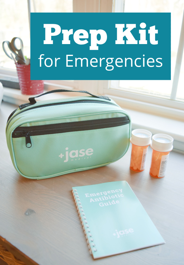 Prep kit for emergencies. Keep your family safe and cared for with this quick prep list for emergencies.