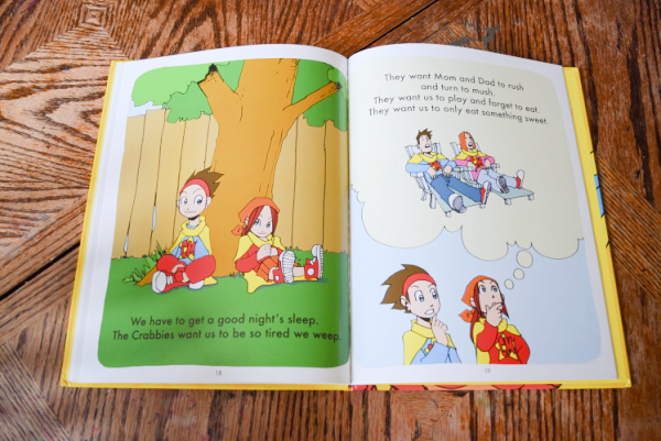 Crabbie Masters cartoon books for preschoolers teach excellent preschool learning.