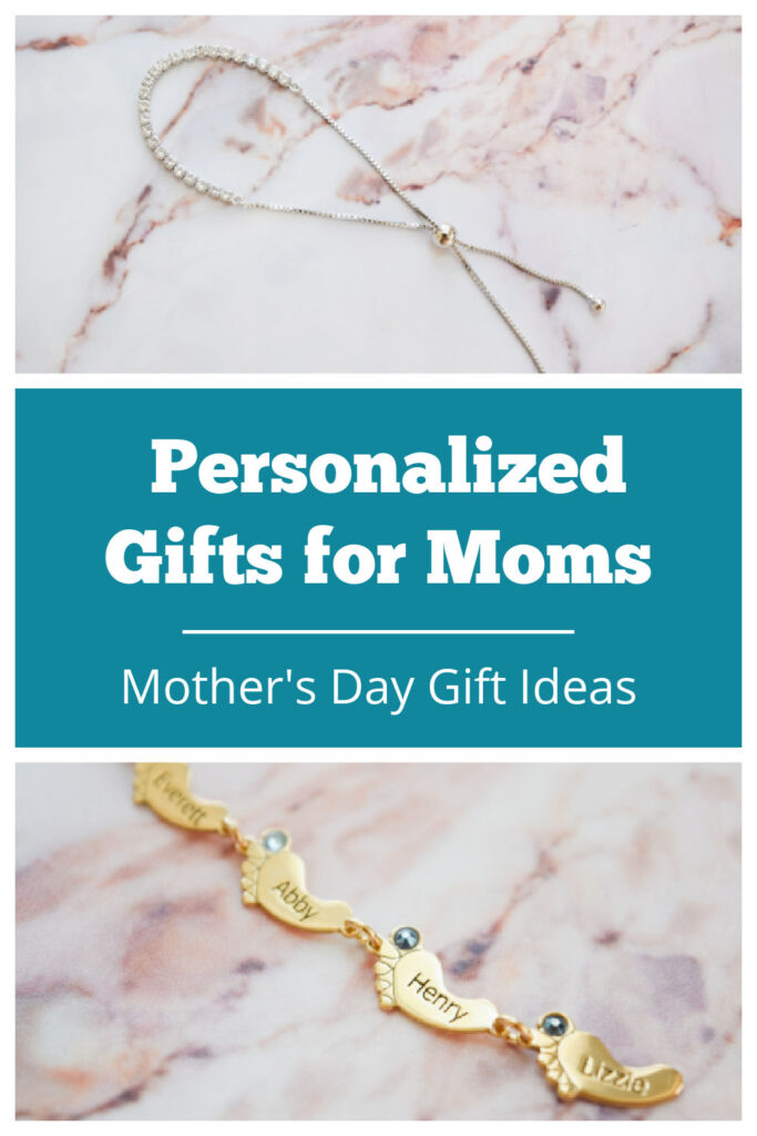 Personalized jewelry and meaningful gifts for mom.