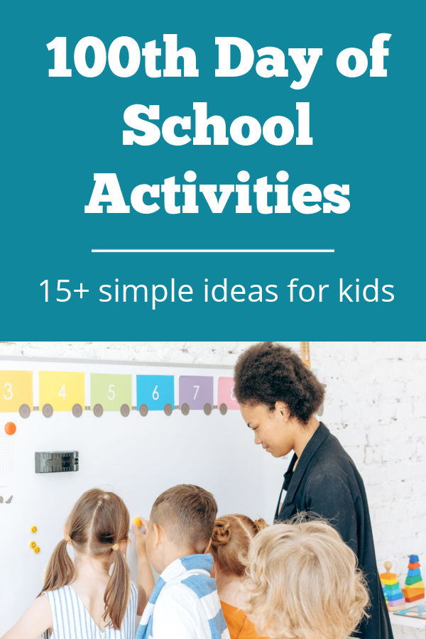Celebrate the 100th day of school i the classroom or homeschool with these project ideas.