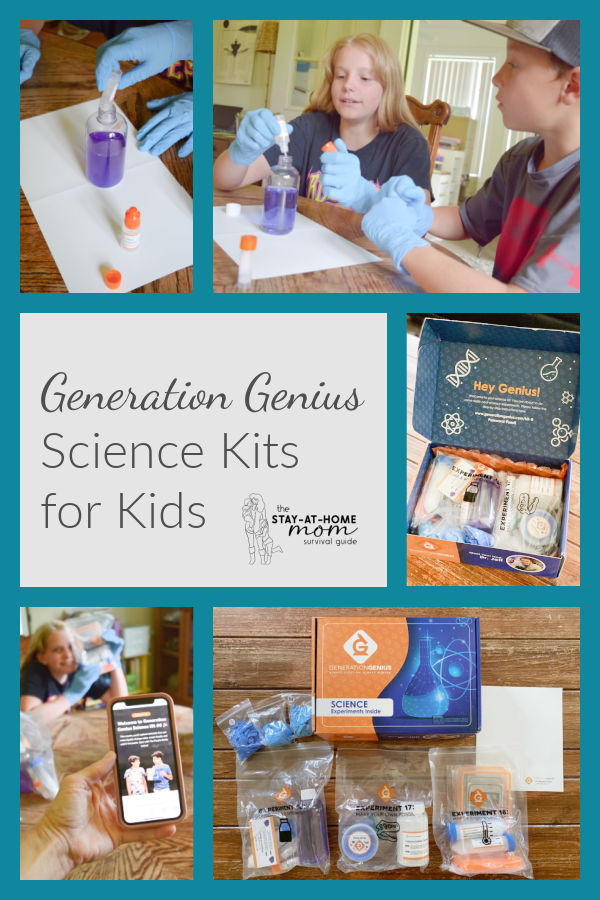For homeschool or after school, Generation Genius science kits for kids are thorough and hands-on in their set up. 