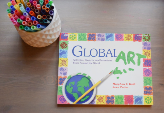 Global Art projects books for studying countries.
