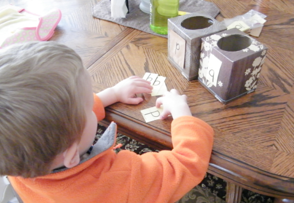 Using Learning Centers for at Home Preschool