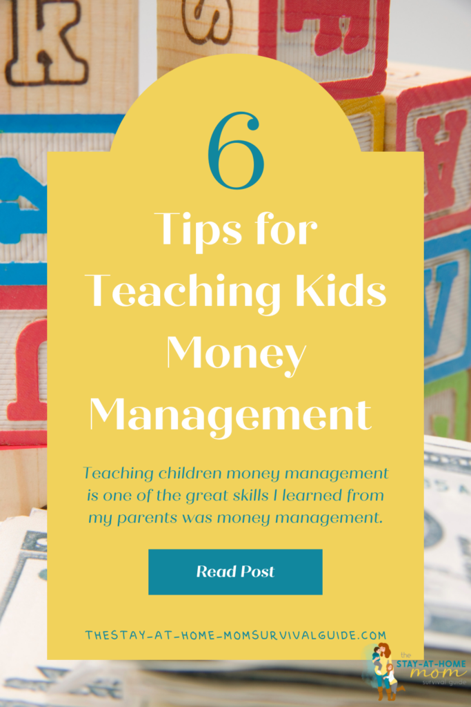 Sic tips for teaching children money management.