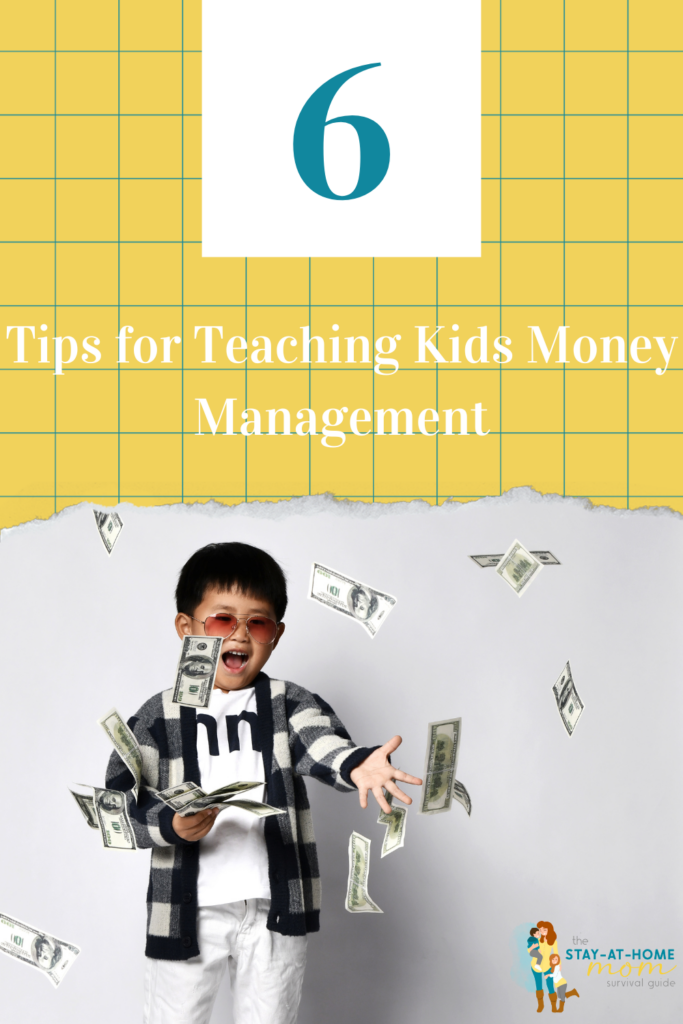 Six tips for teaching kids money management skills. 