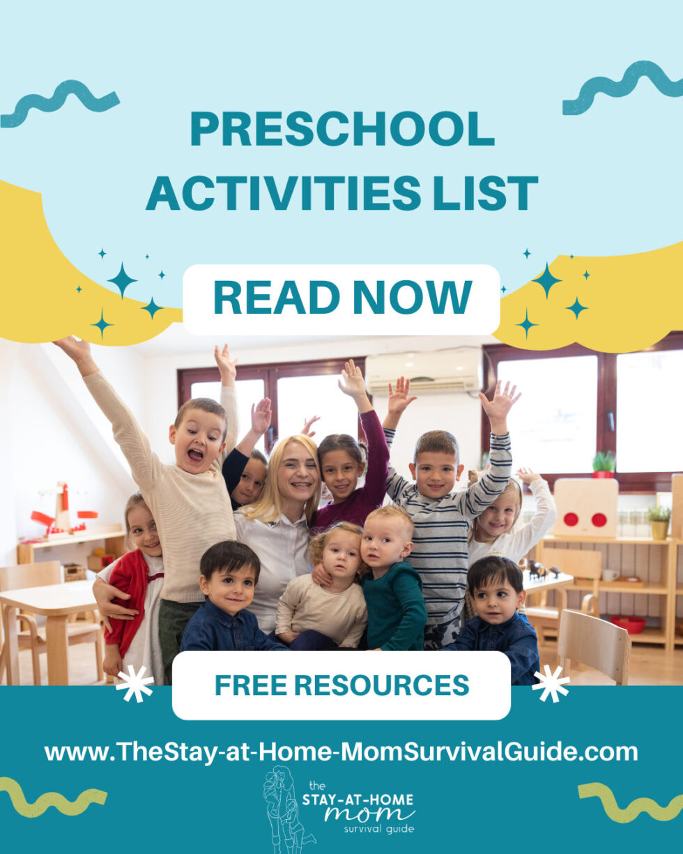 Preschool Activities » The Stay-at-Home-Mom Survival Guide