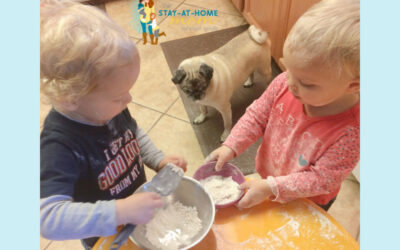 Flour Sensory Bin for Toddlers and Babies